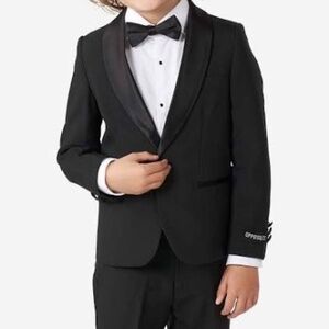 NEW OppoSuits Jet Set Black Size 8Y